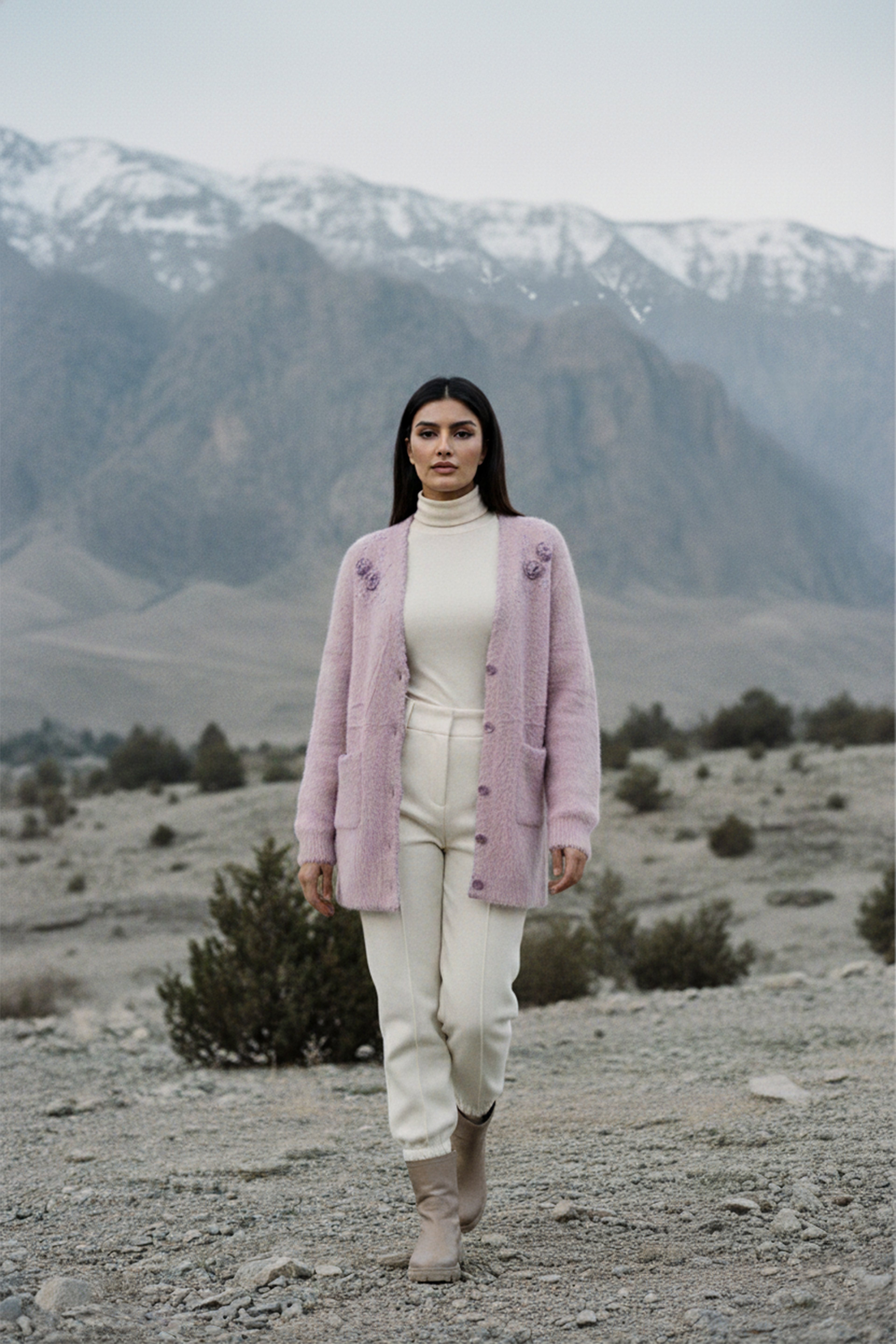 Blush -  Rabit Wool sweater