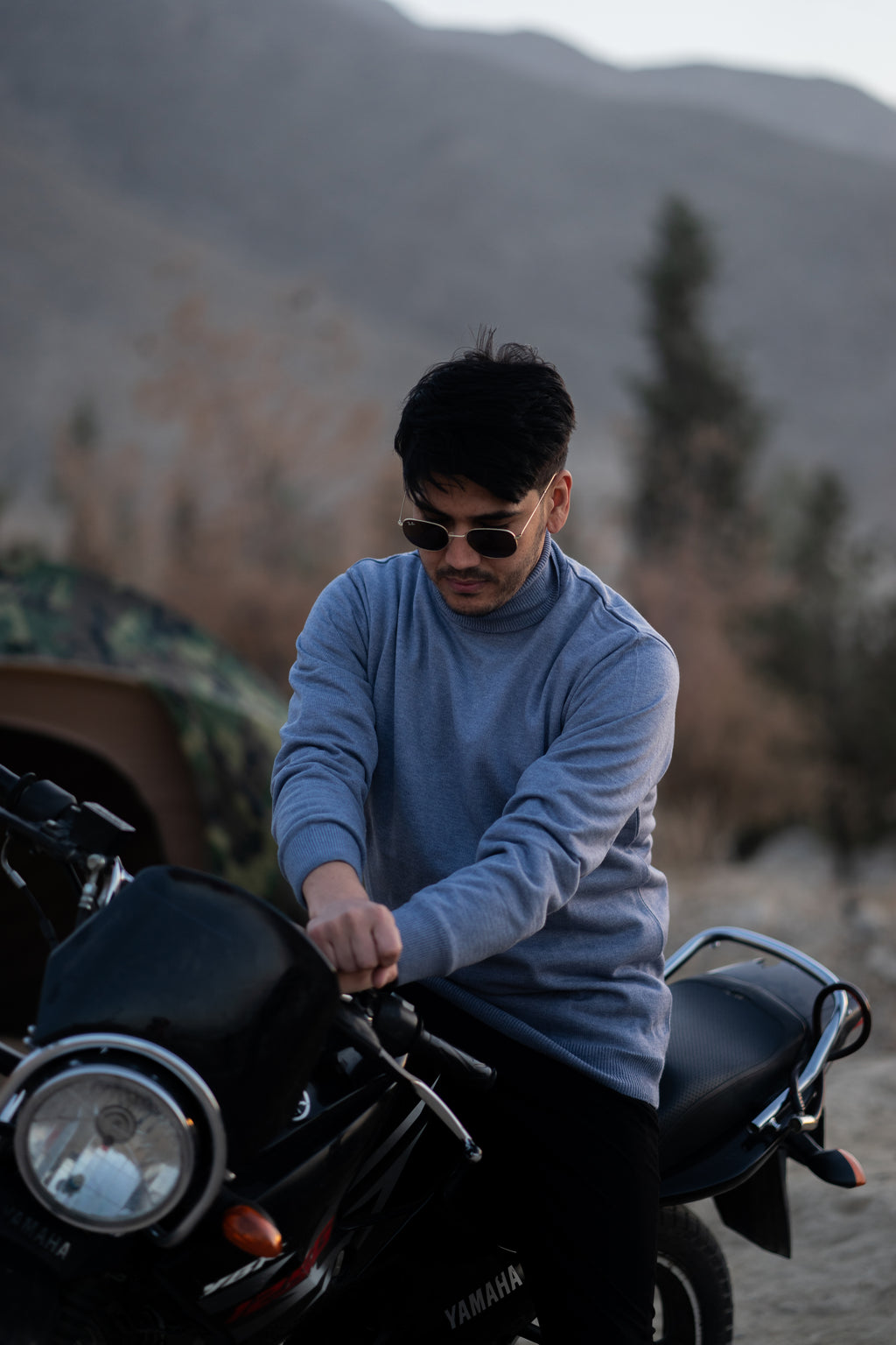 Turtleneck Men's Sweater