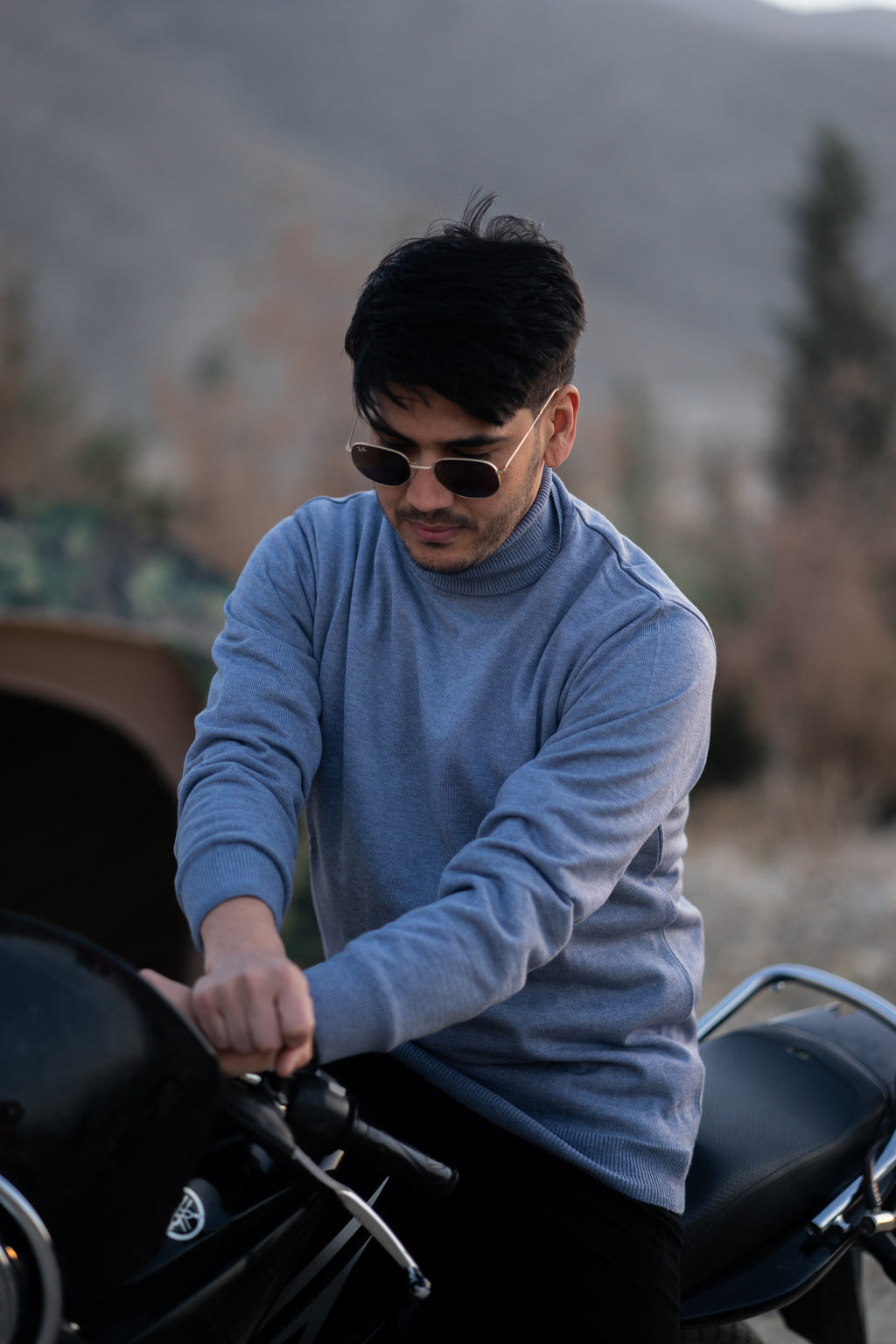 Turtleneck Men's Sweater