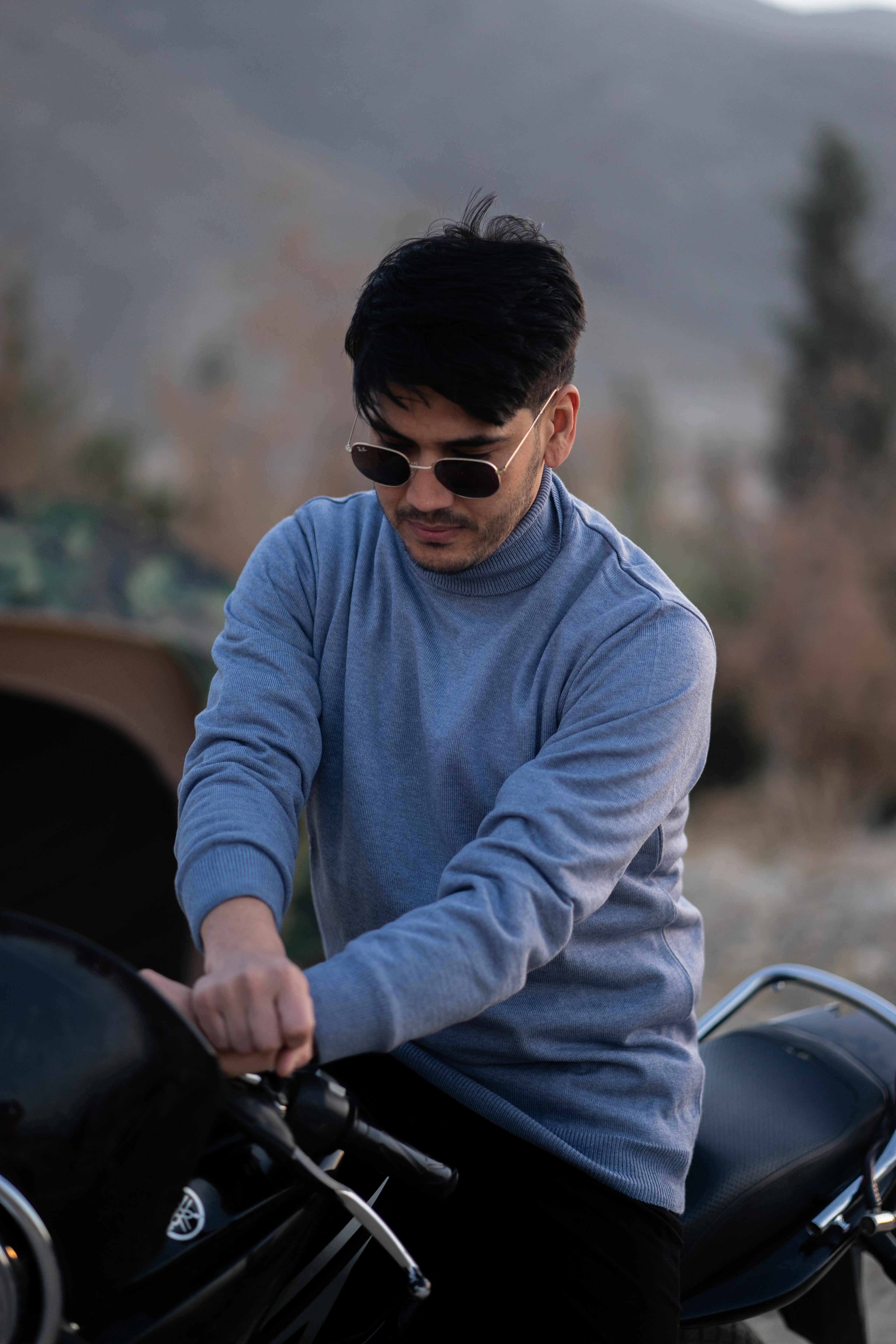 Turtleneck Men's Sweater