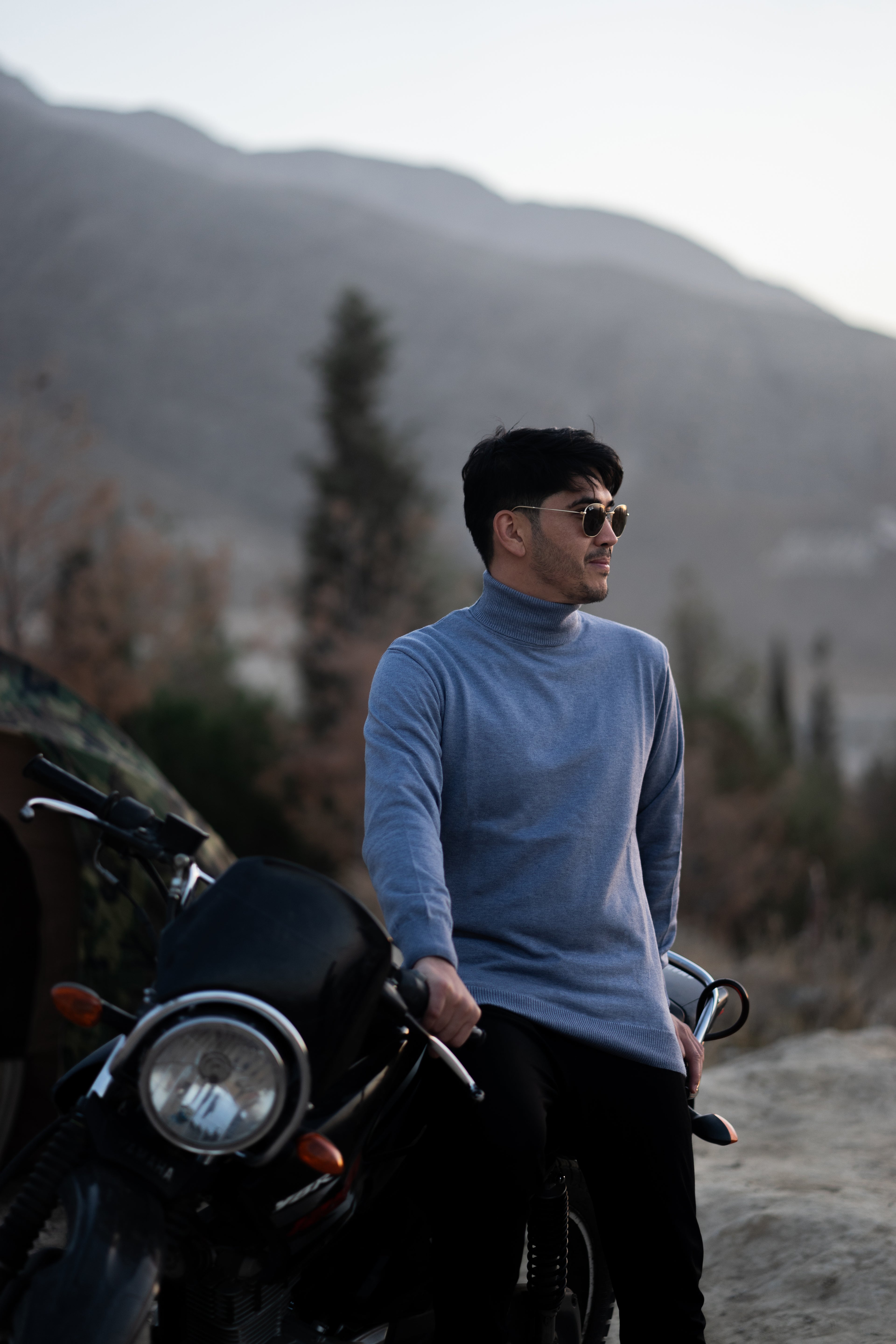 Turtleneck Men's Sweater