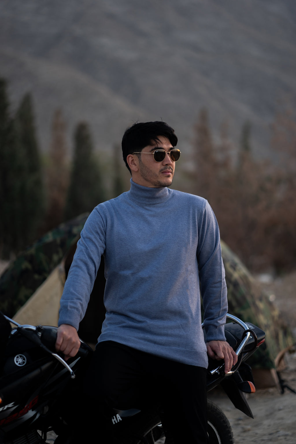 Turtleneck Men's Sweater