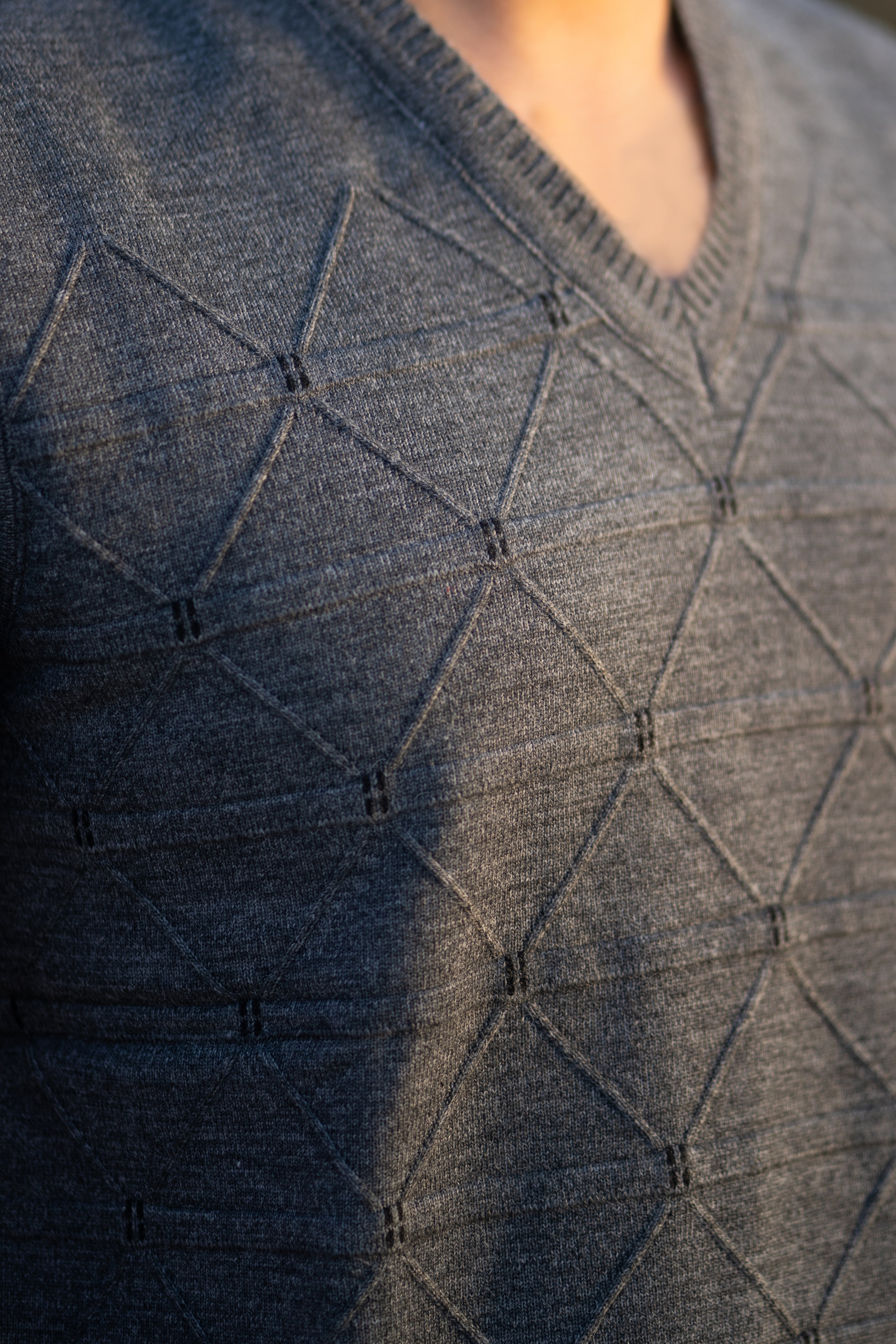 Ghost Grey - Sleeveless Sweater