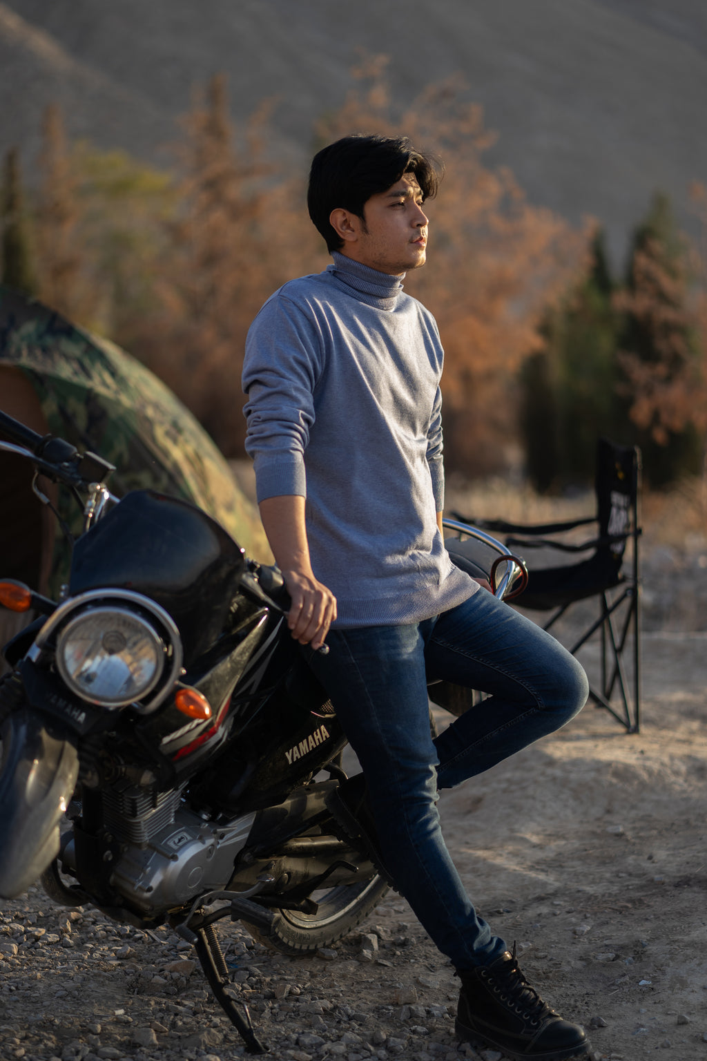 Turtleneck Men's Sweater