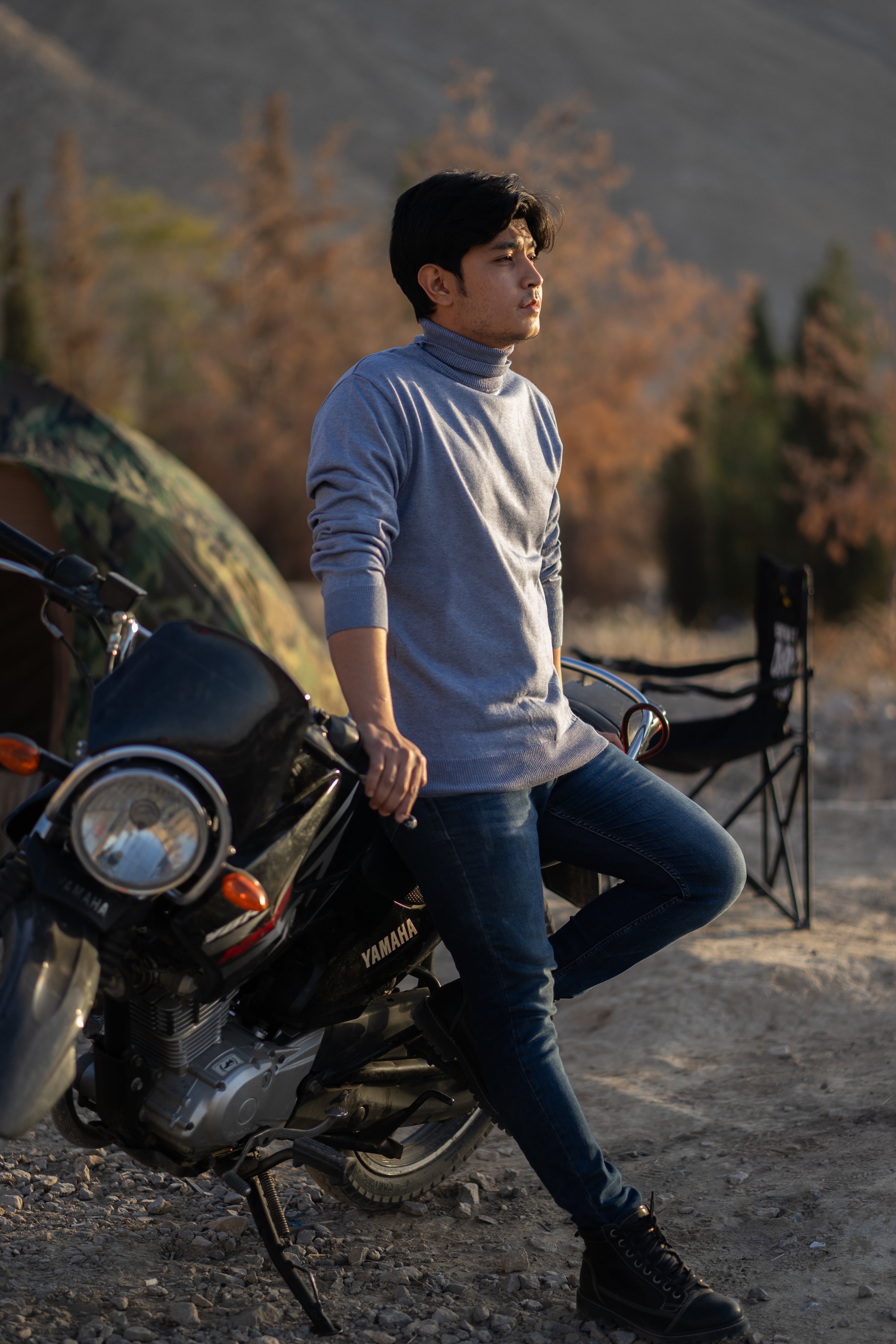 Turtleneck Men's Sweater