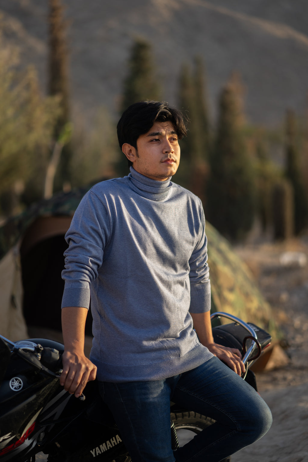 Turtleneck Men's Sweater