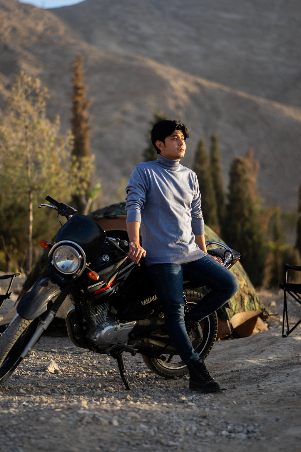 Turtleneck Men's Sweater